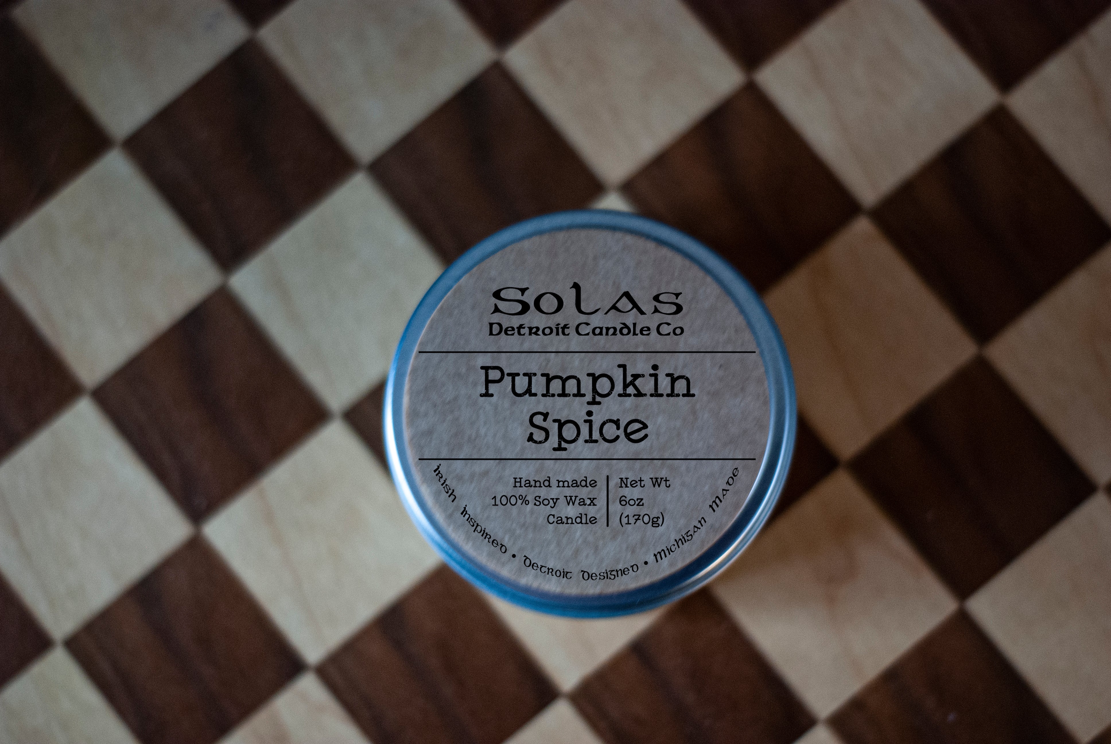 Pumpkin Spice Tin